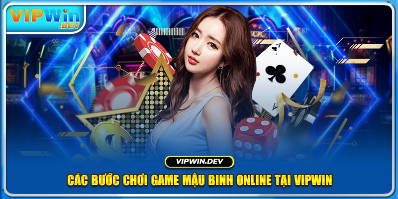 Các bước chơi game Mậu Binh online tại KUBET